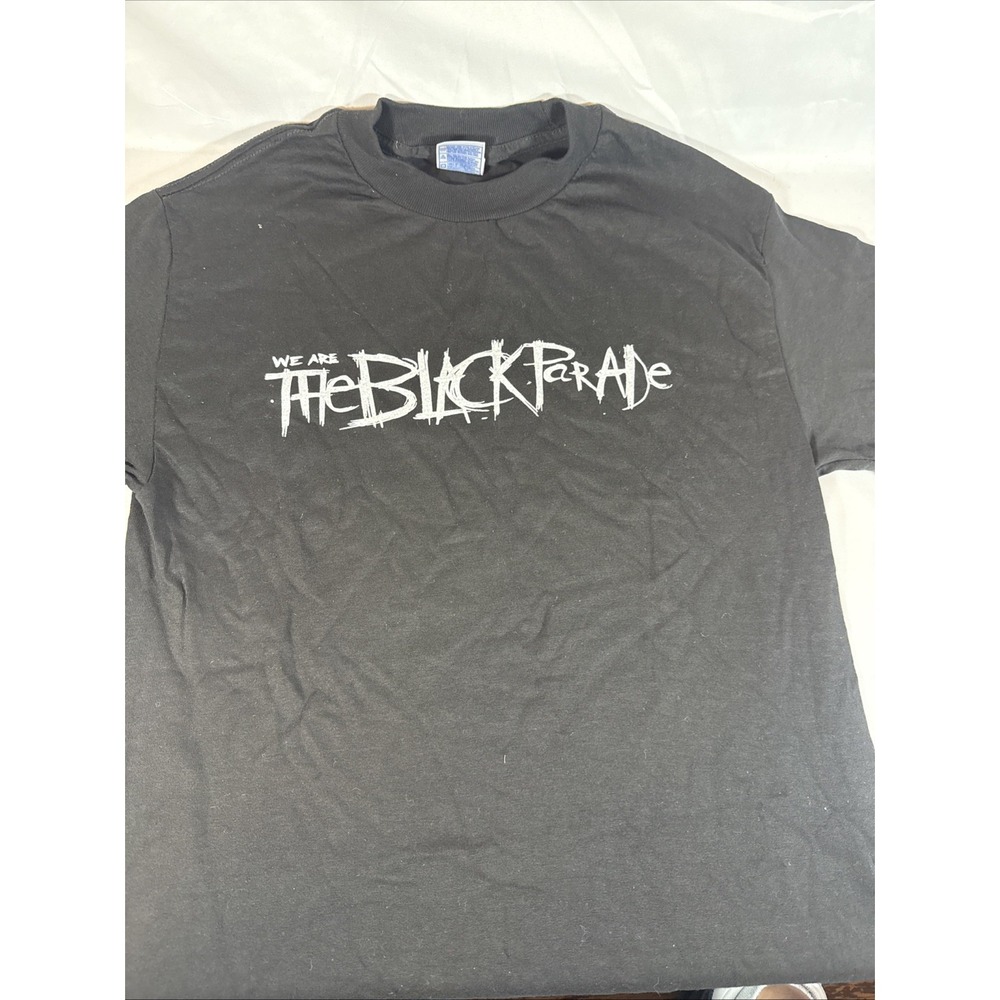 My Chemical Romance We Are The Black Parade Vintage Band T-Shirt Size M Faded